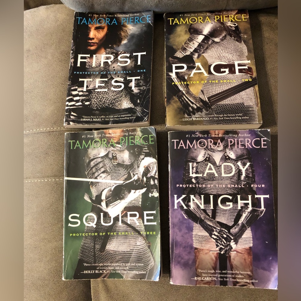 4 Book series-PROTECTOR OF THE SMALL QUARTET- By Tamora Pierce